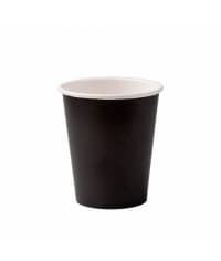 Бумажный стакан Fortecup Черный d=70 165мл