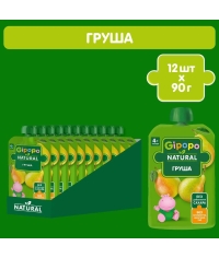 Пюре детское GIPOPO Груша 90 г пауч