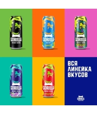 Энергетический напиток GORILLA Energy Манго Кокос 450 мл ж/б