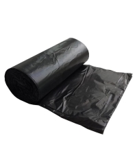 Мешки мусорные Lux / Люкс 30 л Черные 58×48 см 8 мкм в рулоне 30 шт.