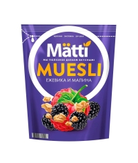 Гранола мюсли Matti Ежевика и Малина 250 г
