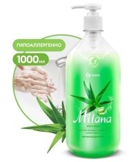 Крем-мыло для рук Grass Milana АЛОЭ ВЕРА 1 л