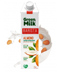 Напиток Green Milk Almond Professional Миндаль на рисовой основе 1000 мл