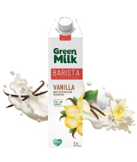Молоко Green Milk Professional Vanilla Ваниль на соевой основе 1000 мл