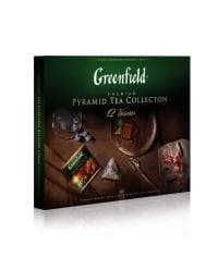 Greenfield Коллекция чая в пирамидках 12 вкусов 60 пирам. × 110г