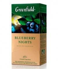 Чай черный Greenfield Blueberry Nights (25 пак. х 1,5г)