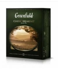 Чай черный Greenfield Classic Breakfast 100 пак. × 2г