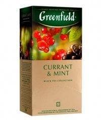 Чай черный Greenfield Currant & Mint 25 пак. × 1,8г