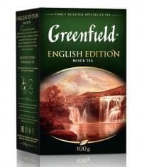 Чай черный Greenfield English Edition листовой 100 г