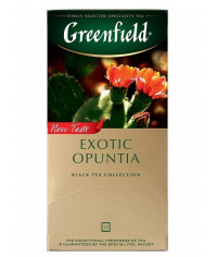 Чай черный Greenfield Exotic Opuntia 25 пак. × 1,5 г