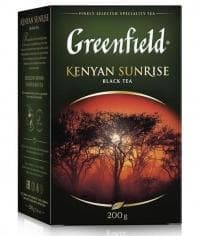 Чай черный Greenfield Kenyan Sunrise листовой 200 г