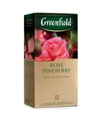 Чай черный Greenfield Rose Pineberry 25 пак. × 1,5 г