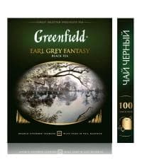 Чай черный Greenfield Earl Grey Fantasy 100 пак. х 2г