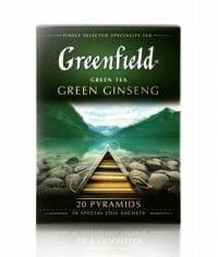 Чай улун Greenfield Green Ginseng 20 пирам. × 1,8г