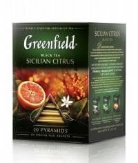Чай черный Greenfield Sicilian Citrus 20 пирам. × 1,8г