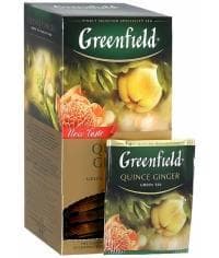 Чай зеленый Greenfield Quince Ginger (25 пак. х 2г)