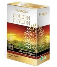 Чай черный Heladiv Golden Ceylon OPA супер крупнолист. 250 г