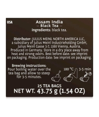 Чай черный Julius Meinl пакетированный премиум Assam India 25 пак.