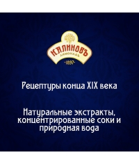 Калинов Лимонад сильногазированный Винтажный ЧЕРНАЯ СМОРОДИНА 500 мл стекло