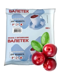 Кисель Валетек Клюква 500 г
