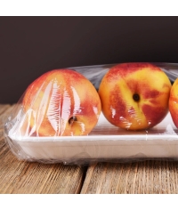 Пищевая полиэтиленовая пленка Десногор 450 мм × 200 м толщиной 7 мкм ОСОБО ПРОЧНАЯ