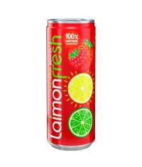 Газированный напиток Laimon Fresh Лайм Лимон ЯГОДЫ 330 мл ж/б