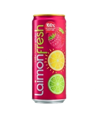 Газированный напиток Laimon Fresh Лайм Лимон ЯГОДЫ 330 мл ж/б