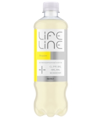 Напиток витаминизированный Life Line ENERGY Лимон негазированный 500 мл ПЭТ
