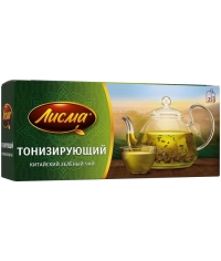 Чай зеленый Лисма Тонизирующий китайский 25 пак. × 1.5 г