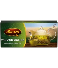 Чай зеленый Лисма Тонизирующий китайский 25 пак. × 1.5 г