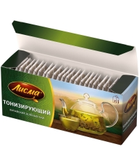 Чай зеленый Лисма Тонизирующий китайский 25 пак. × 1.5 г