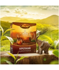 Чай Лисма черный ароматиз. Крепкий Садовые ягоды с чабрецом 25 пак. × 1.5 г