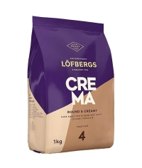 Кофе в зернах Lofbergs Crema 1000 г