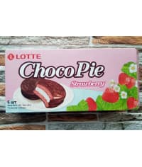 Lotte Choco Pie Strawberry Клубника 28 г