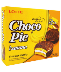 Lotte Choco Pie Banana Банан 28 г bigpack