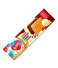 Любятово печенье сахарное Ванильный пломбир с глазурью 115 г