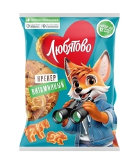 Любятово крекер Витаминный флоу-пак 300 г