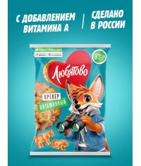 Любятово крекер Витаминный флоу-пак 300 г
