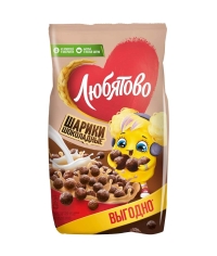 Шарики ЛЮБЯТОВО Шоколадные 200 г