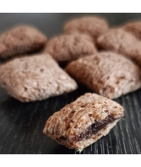 Подушечки злаковые Любятово с шоколадной начинкой 40 г