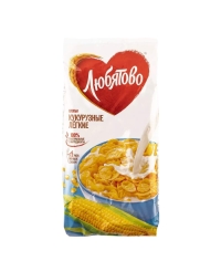 Хлопья Любятово Кукурузные лёгкие 270 г