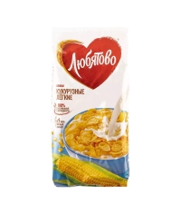 Хлопья Любятово Кукурузные лёгкие 270 г