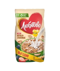 Хлопья Любятово Мультизлаковые 450 г