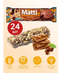 Злаковый-мюсли злаковый MATTI Шоколад 24 г