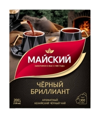 Чай черный Майский Черный Бриллиант 100 пак. × 2 г