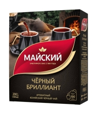 Чай черный Майский Черный Бриллиант 100 пак. × 2 г