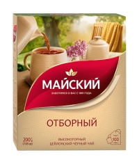 Чай черный Майский Отборный 100 пак. × 2 г