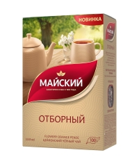 Чай черный Майский Отборный цейлонский 100 г