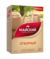 Чай черный Майский Отборный цейлонский 200 г