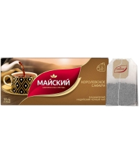 Чай черный Майский Королевское сафари 25 пак. × 2 г